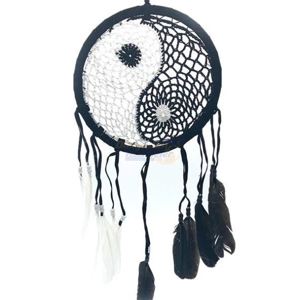 Dream Catcher Rüya Kapanı Yin-Yang 22 cm ürün görseli 1