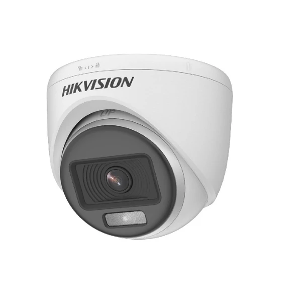 Hikvision DS-2CE70DF0T-PF 2mp 2.6mm Lens 1080P ColorVu AHD Dome Kamera ürün görseli 1