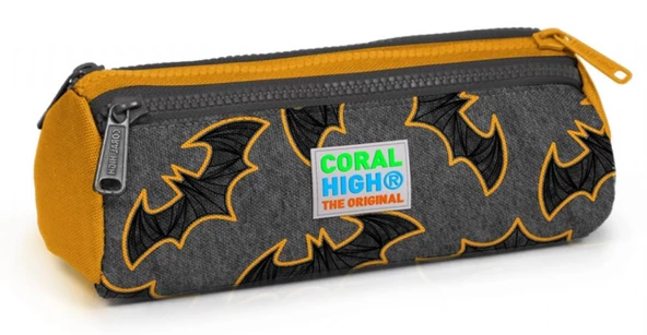 Coral High Yarasa Baskılı Üç Bölmeli Kalem Çantası -Erkek Çocuk ürün görseli 1
