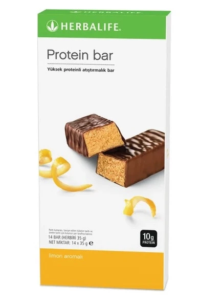 Herbalife Limon Aromalı 35 gr 14'lü Protein Bar ürün görseli 1