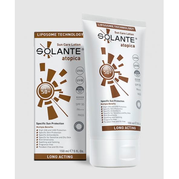 Solante Atopica Losyon SPF50 150 ml ürün görseli 1