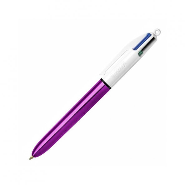 Bic Tükenmez Kalem 4 Colours Fun Gövde Lila ürün görseli 1