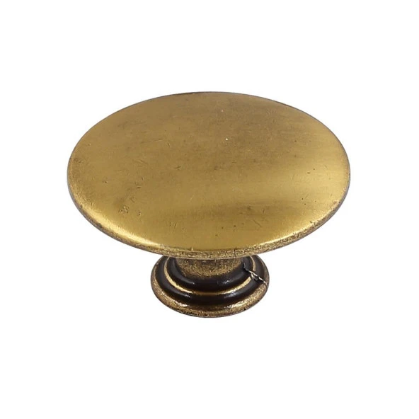 Ahu Düğme Kulp 40mm Antik Sarı (2 Adet) ürün görseli 1