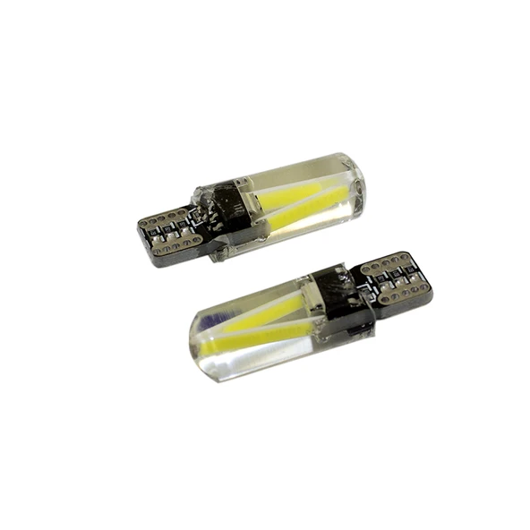 Space 12V Beyaz Cob Ledli Silikon T10 Canbus Ampul ürün görseli 1