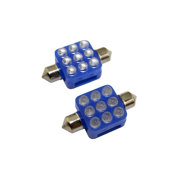 Space 12V Mavi 2x9 HP Ledli Dekoratif Sofit Ampul ürün görseli 1