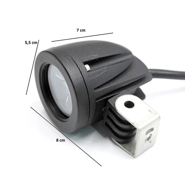 Space Güçlü Işıklı 5.5cm 8000K Ledli Sis Lambası (Tekli) ürün görseli 1