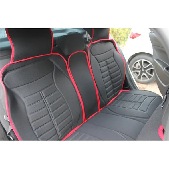 Space Five Star 5'li Set Siyah/Kırmızı / KLMNY154 - Resim 5