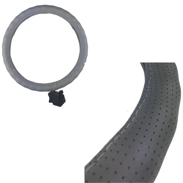Space Koyu Gri 38cm Direksiyon Kılıfı ürün görseli 1