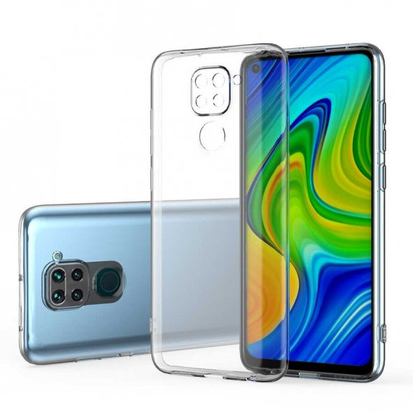 Xiaomi Redmi Note 9 Kılıf Kamera Korumalı Süper Silikon Kapak ürün görseli 1