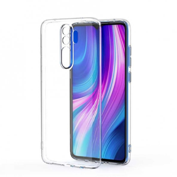 Xiaomi Redmi Note 8 Pro Kılıf Kamera Korumalı Süper Silikon Kapak ürün görseli 1