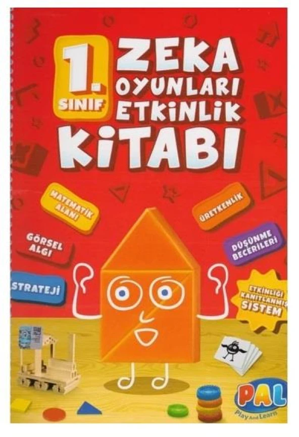 Pal 1. Sınıf Zeka Oyunları Etkinlik Kitabı ürün görseli 1