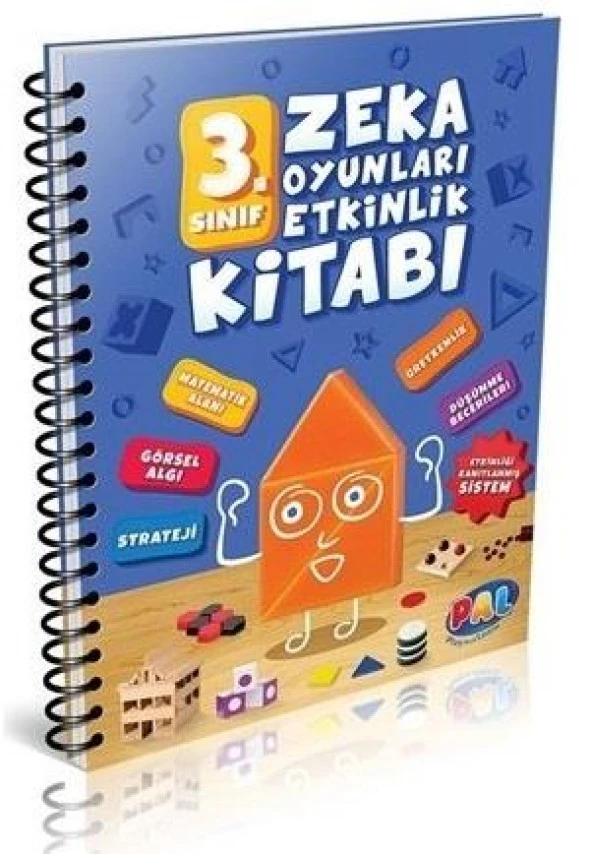 Pal 3.  Sınıf Zeka Oyunları Etkinlik Kitabı ürün görseli 1