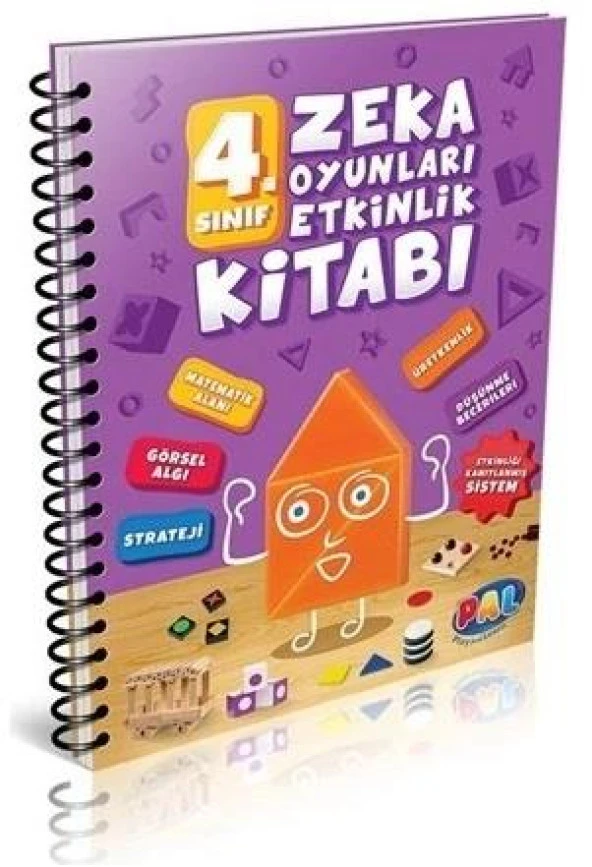 Pal 4. Sınıf Zeka Oyunları Etkinlik Kitabı ürün görseli 1