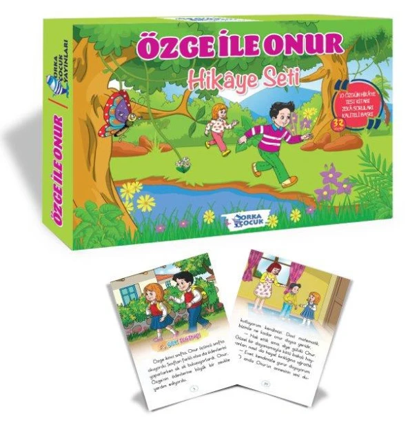 Orka 2. Sınıf Özge İle Onur Hikaye Seti 10 Kitap ürün görseli 1