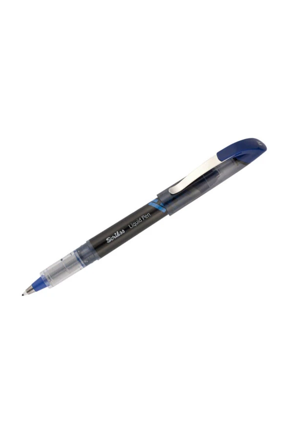 Scrikss Roller Kalem Liquid Pen Konik Uç Mavi (12 Li Paket) ürün görseli 1