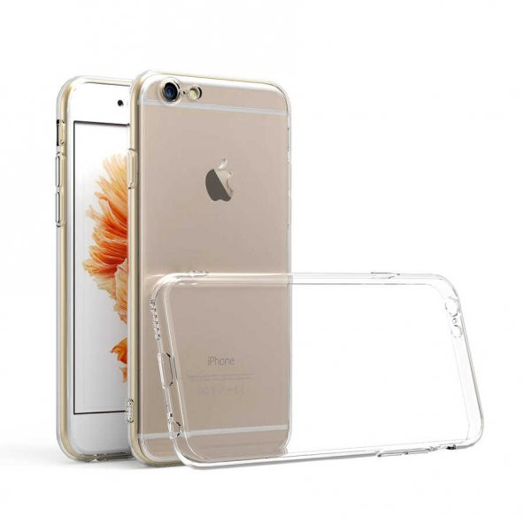 Apple iPhone 6 Kılıf Kamera Korumalı Süper Silikon Kapak ürün görseli 1
