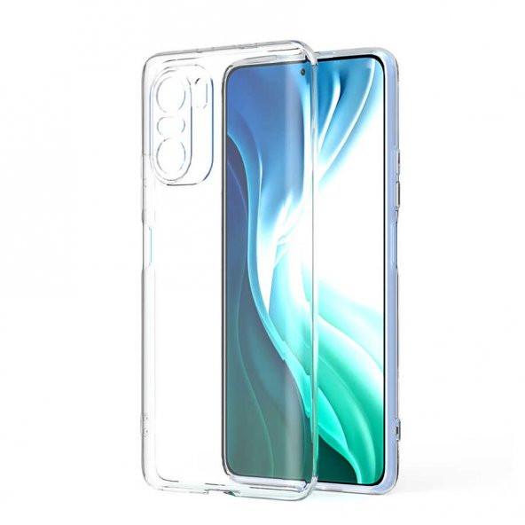 Xiaomi Poco F3 Kılıf Kamera Korumalı Süper Silikon Kapak ürün görseli 1