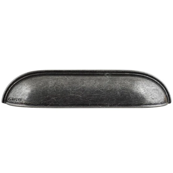 Lüks Çanak Kulp Antik Gümüş 128mm (2 Adet) ürün görseli 1
