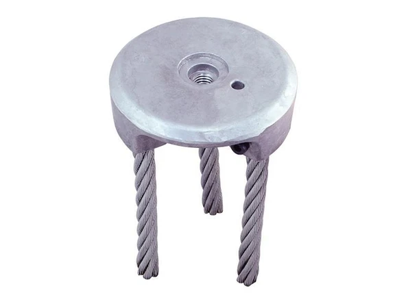 Baseh Metal Halatlı Kaldırım Temizleme Aparatı Tüm Tırpanlar İçin ürün görseli 1