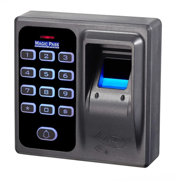 Magic Pass 12.150 ID Kartlı Şifreli ve Parmak İzli Kapı Açma Cihazı ürün görseli 1