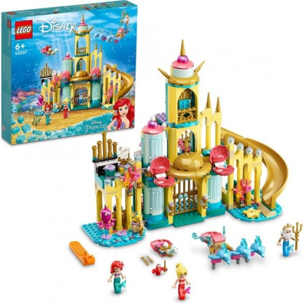 LEGO Disney 43207 Ariels Underwater Palace ürün görseli 1