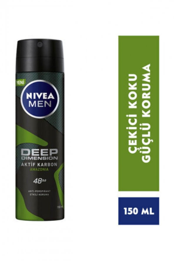 Deep Dimension Amazonia Deodorant Erkek 150 ml - Resim 2