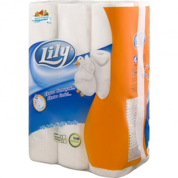 LİLY 12Lİ HAVLU + 12Lİ TUVALET KAĞIDI - Resim 2