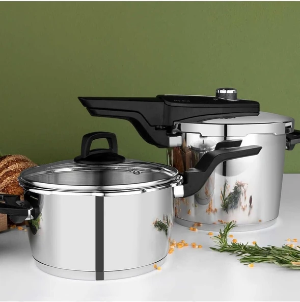 yıldız Easy Quick Kanka Düdüklü Set 6+4 Litre