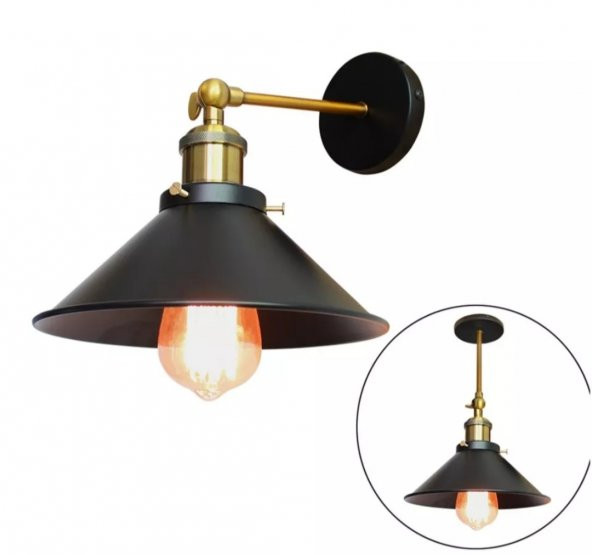 mylights  vintage tekli hareketli aplik yada avize  olarak kulanıma uygundur  1 adet fiyatıdır ürün görseli 1