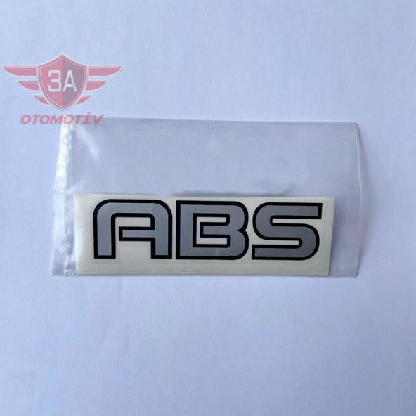 Mitsubishi Canter ABS Yazısı Etiket ürün görseli 1