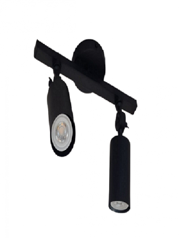 MYLİGHTS  İKİLİ LED SPOT APLİK AVİZE ARMATÜR HAREKLİ  METAL GÜN IŞI LED AMPUL DAHİLDİR ürün görseli 1