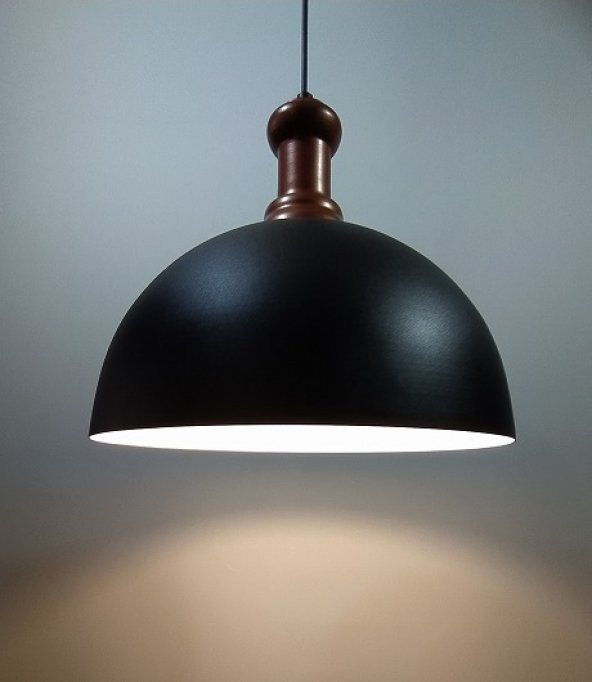 MYLİGHTS  RETRO  RUSTİK  VİNTAGE  METAL SAKIR AVİZE BAKIR SÜSLÜ  40 CM ürün görseli 1
