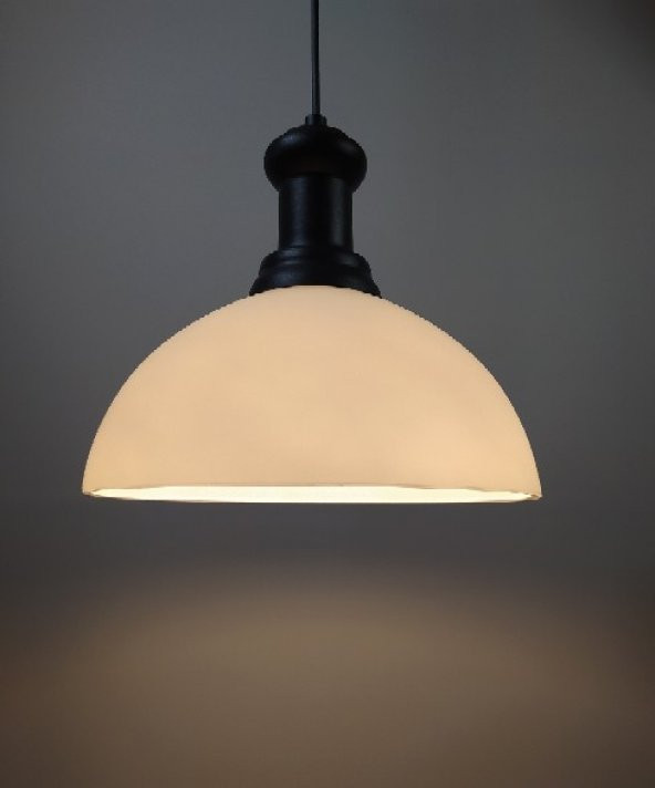 MYLİGHTS  OPAL CAMLI  SARKIT AVİZE MUTFAK KORİDOR YATAK  ODASI  SALON  GENÇ   ODASI  30 CM  EN ürün görseli 1