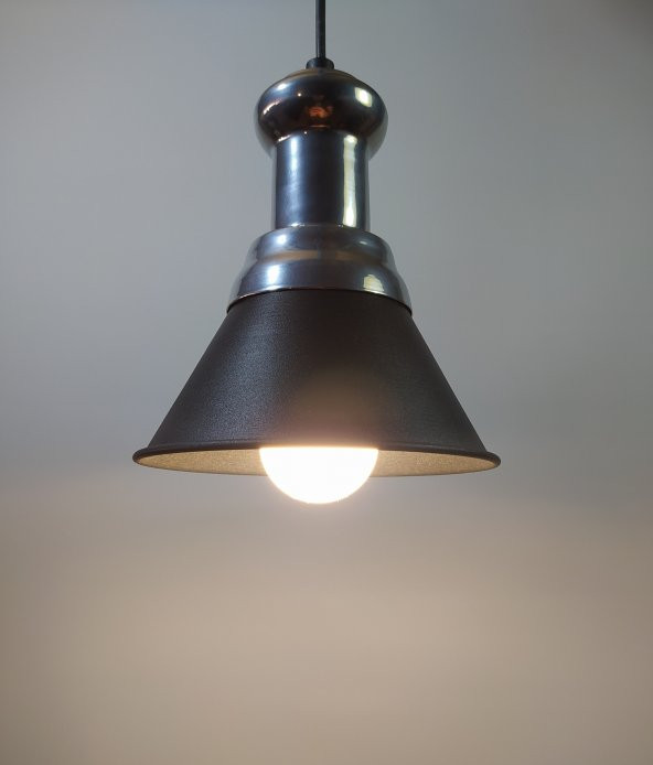 MYLİGHTS VİNTAGE RETRO METAL SARKIT AVİZELER BAR ÜSÜTÜ  MASA ÜSÜTÜ  YATAK BAŞI  18 CM EN ürün görseli 1