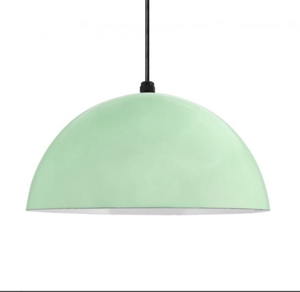 MYLİGHTS  SU YEŞİLİ  METAL SARKIT AVİZE 30 CM ürün görseli 1