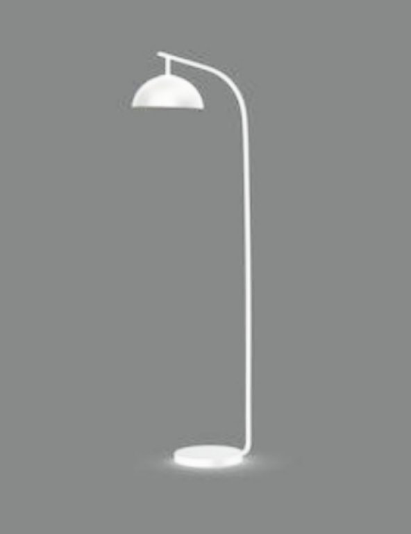 MYLİGHTS  MODERN SPOR MAT BEYAZ KÖŞE LAMBASI YERDEN AYDINLATMA LAMBADER  180 CM ürün görseli 1
