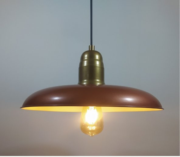 MYLİGHTS  BAKIR METAL SARKIT AVİZE RETRO RUSTİK VİNTAGE  AVİZE ürün görseli 1