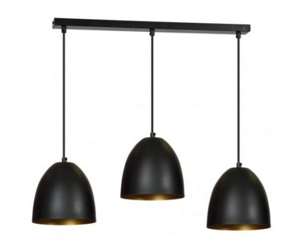 MYLİGHTS  METAL SARKIT AVİZE MESA ÜSÜTÜ TEZGAH VE BAR ÜSTÜ  ÜÇLÜ  AVİZE  100 CM TABAN ürün görseli 1