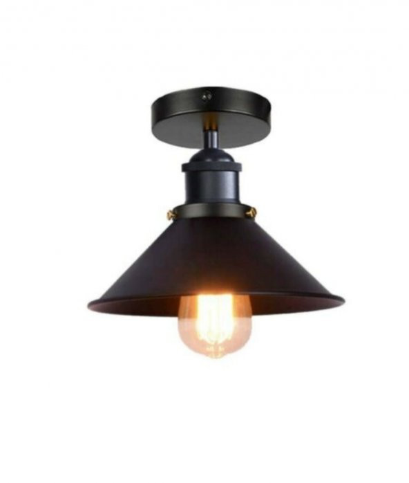 MYLİGHTS  RETRO  RUSTİK VİNTAGE METAL AVİZE ARMATÜR 28 CM EN ürün görseli 1