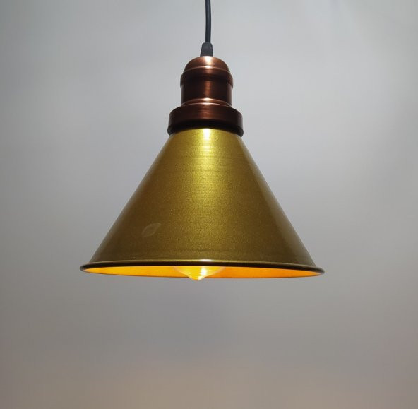 mylights retro Vintage rustik bronz tekli sarkıt avize mylights retro rustik vintage metal sarkıt ürün görseli 1