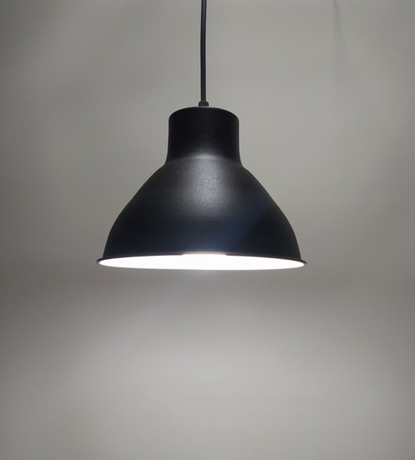 MYLİGHTS  VİNTAGE  METAL SARKIT SİYAH İÇİ BEYAZ  SARKIT SARKIT AVİZE ürün görseli 1