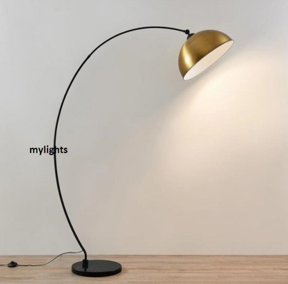 mylights retro  vintage  rustik mafsalı harekli lambader köşe lambası  yerden aydınlatma ürün görseli 1