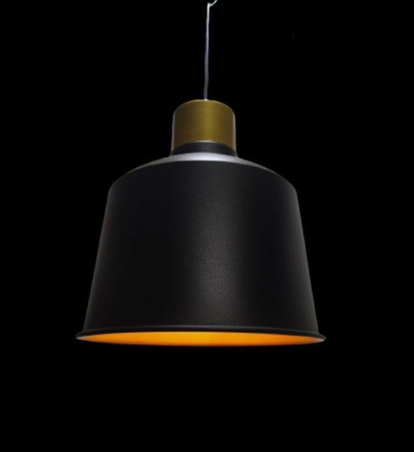 MYLİGHTS RETRO RUSTİK METAL SARKIT AVİZE KONİK METAL AVİZE ürün görseli 1