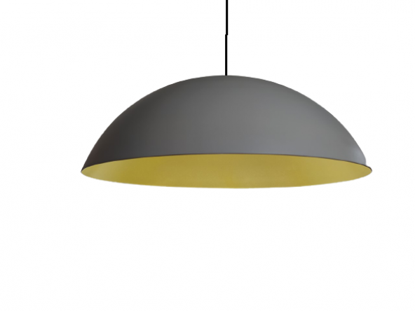 MYLİGHTS  60 CM  METAL SARKIT AVİZE BEYAZ  İÇİ ALTIN YÜKSEK TAVAN RETRO RUSTİK ürün görseli 1
