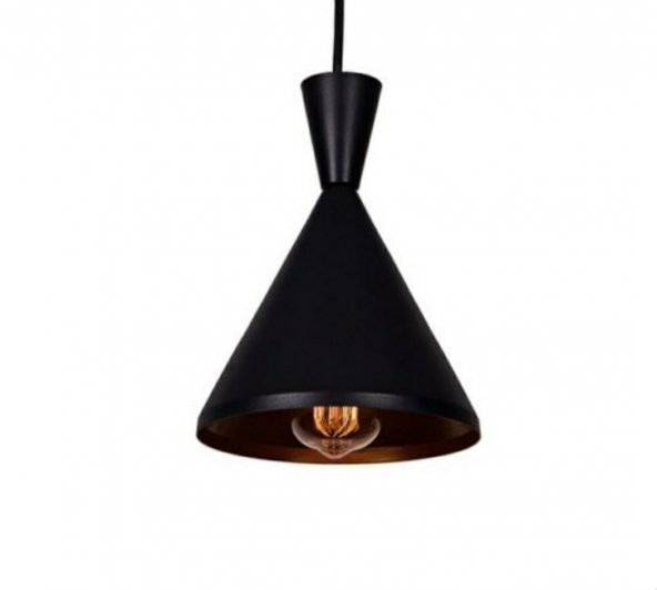 MYLİGHTS  RETRO SİYAH METAL SARKIT AVİZE  B02 - Resim 2