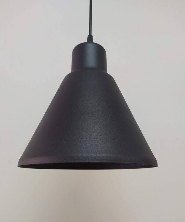 MYLİGHTS RETRO RUSTİK SİYAH  İÇİ SİYAH METAL SARKIT ürün görseli 1