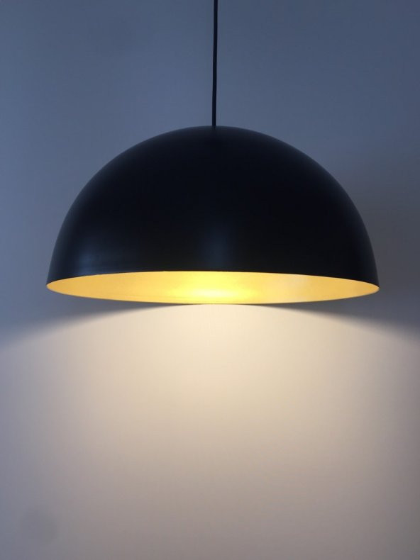 MYLİGHTS RETRO RUSTİK METAL TEKLİ SARKIT AVİZE  40 CM ürün görseli 1