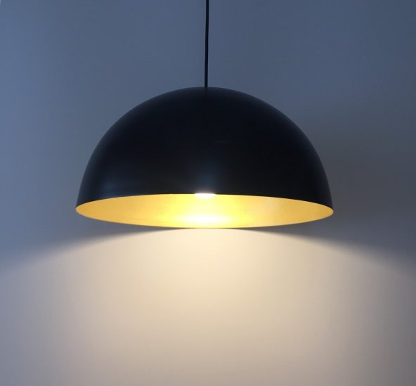MYLİGHTS RETRO RUSTİK METAL TEKLİ SARKIT AVİZE  40 CM - Resim 2