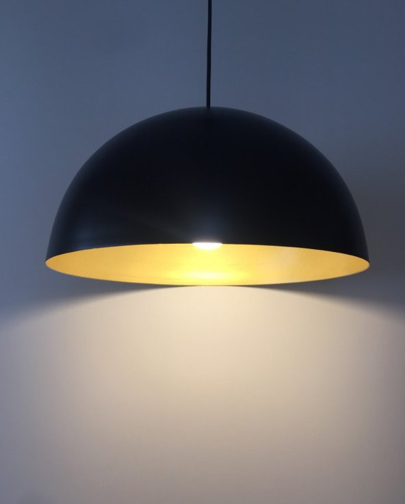MYLİGHTS RETRO RUSTİK METAL TEKLİ SARKIT AVİZE  40 CM - Resim 3