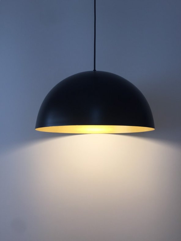 MYLİGHTS RETRO RUSTİK METAL TEKLİ SARKIT AVİZE  40 CM - Resim 4